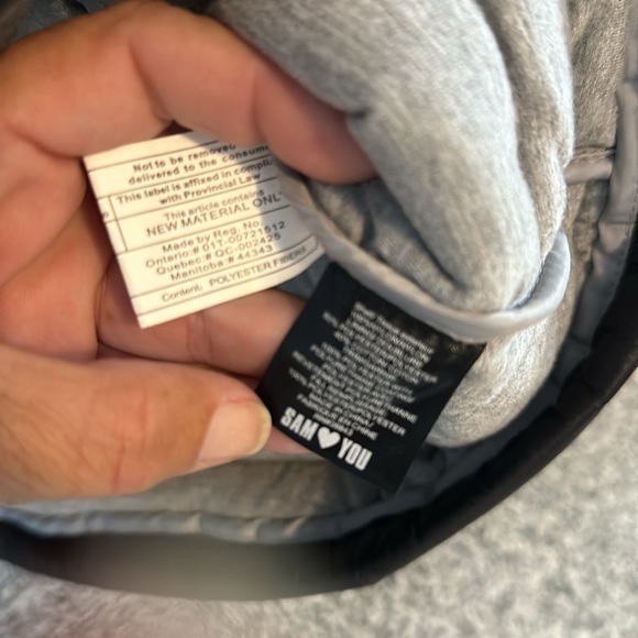 Sam Edelman women’s Large black zipper puffer jacket - Picture 3 of 3